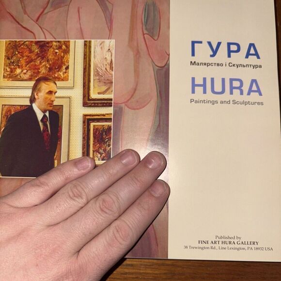 Signed! HURA: Paintings and Sculptures Ukrainian Art Jurij Hura George Гура - Picture 5 of 10